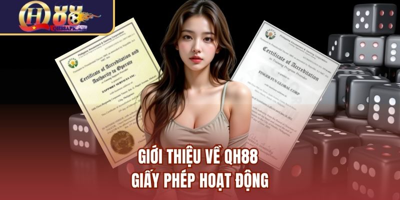 Giới thiệu về QH88 giấy phép hoạt động