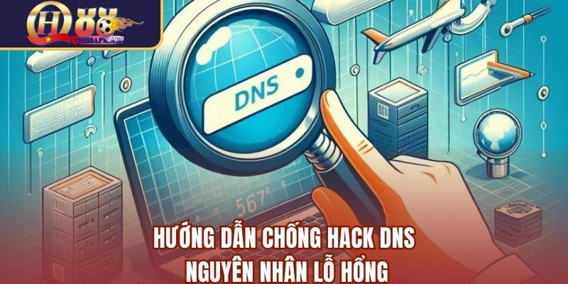 Hướng dẫn chống hack DNS nguyên nhân lỗ hổng